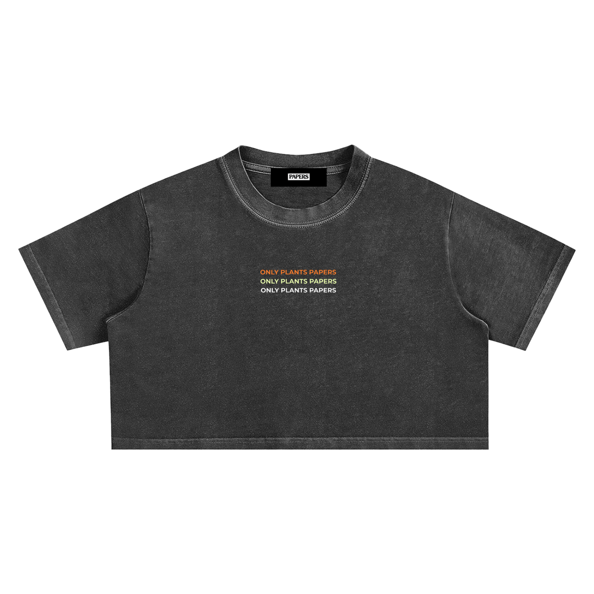 Only Plants Papers | Barcode Women's Crop