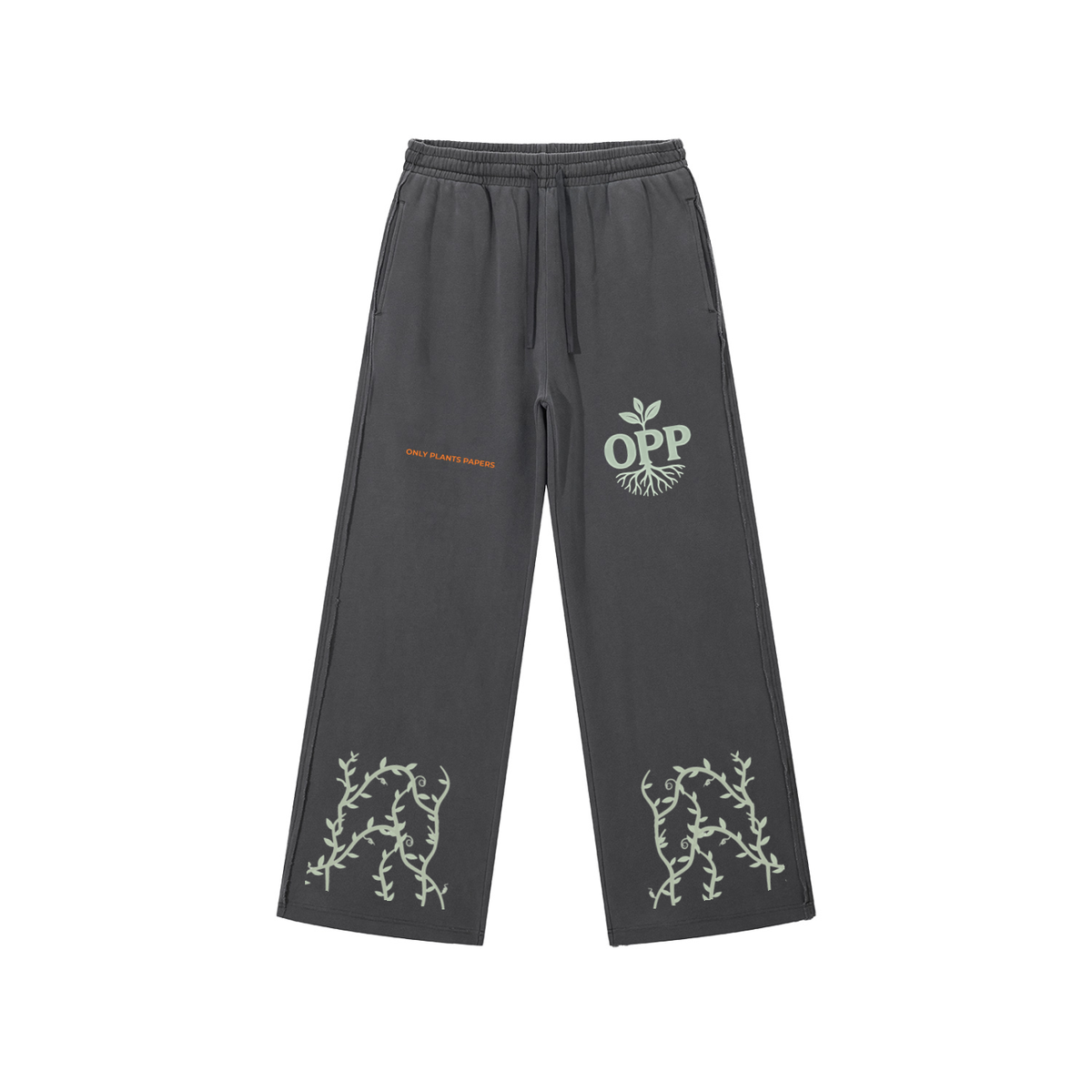 ONLY PLANTS PAPERS Raw Edge Sweatpants