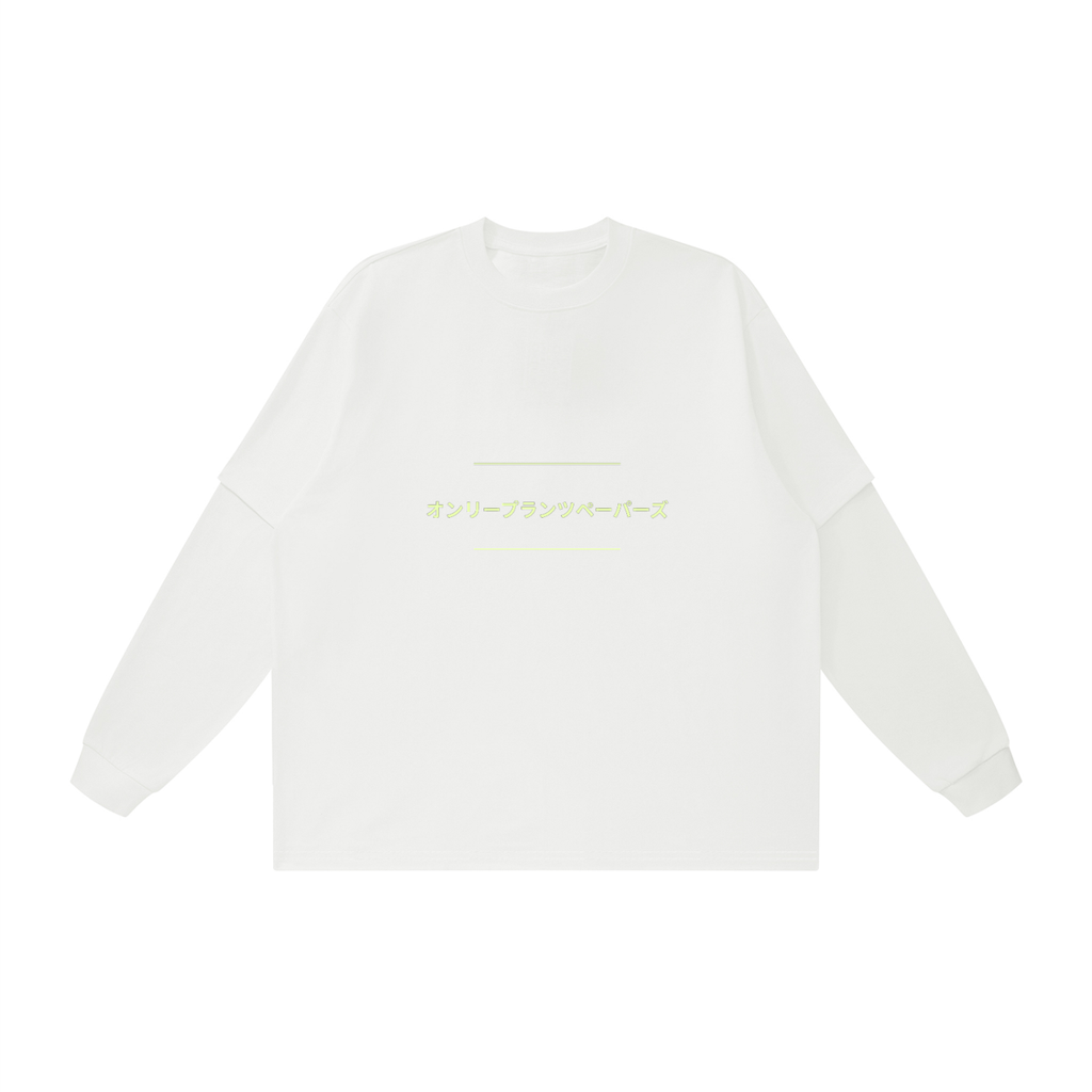 Unisex Layered Oversized T-Shirt NEON