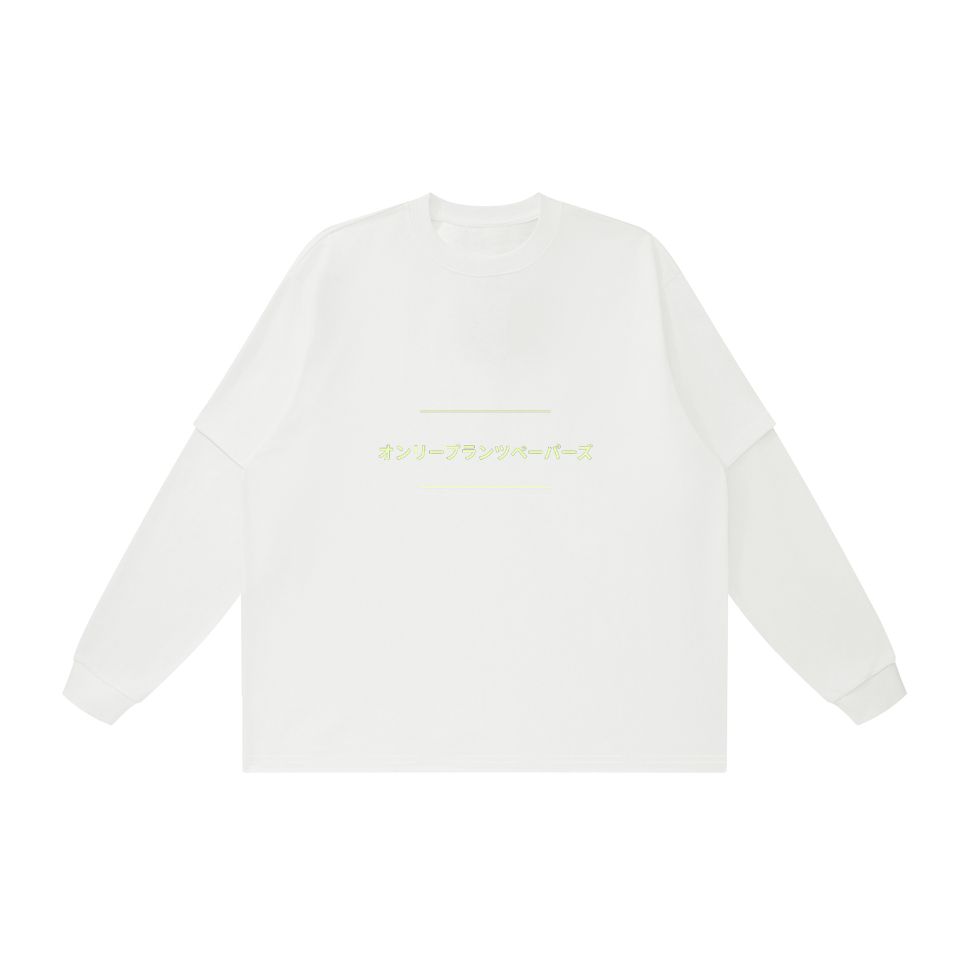 Unisex Layered Oversized T-Shirt NEON