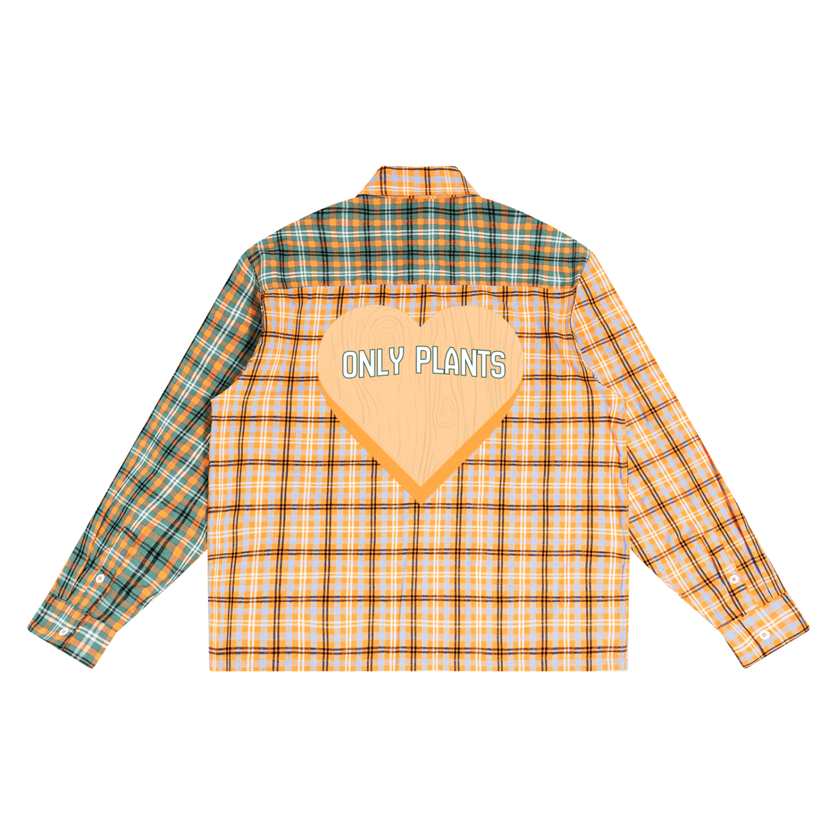 New,OPP,Plaid,Button