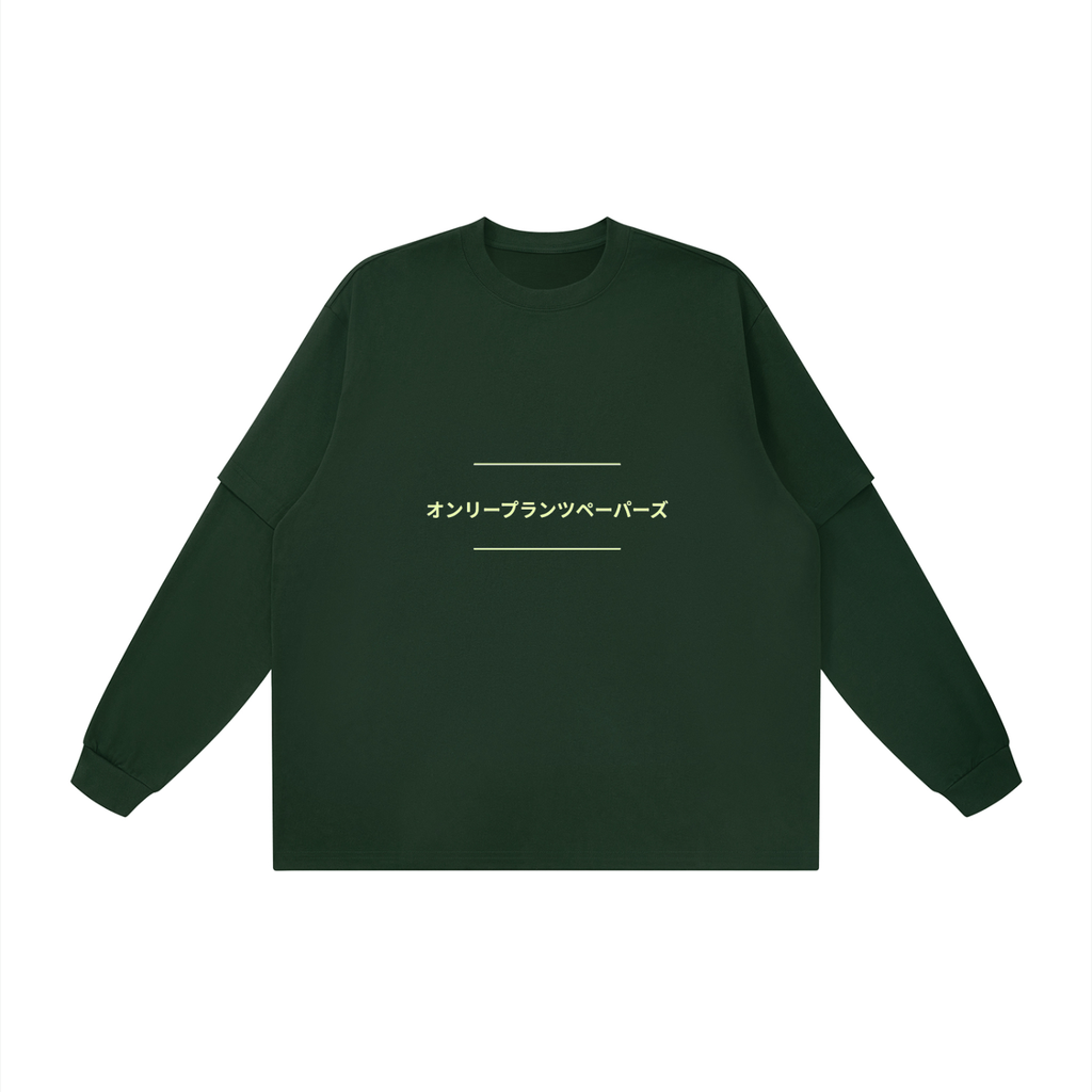 Unisex Layered Oversized T-Shirt NEON