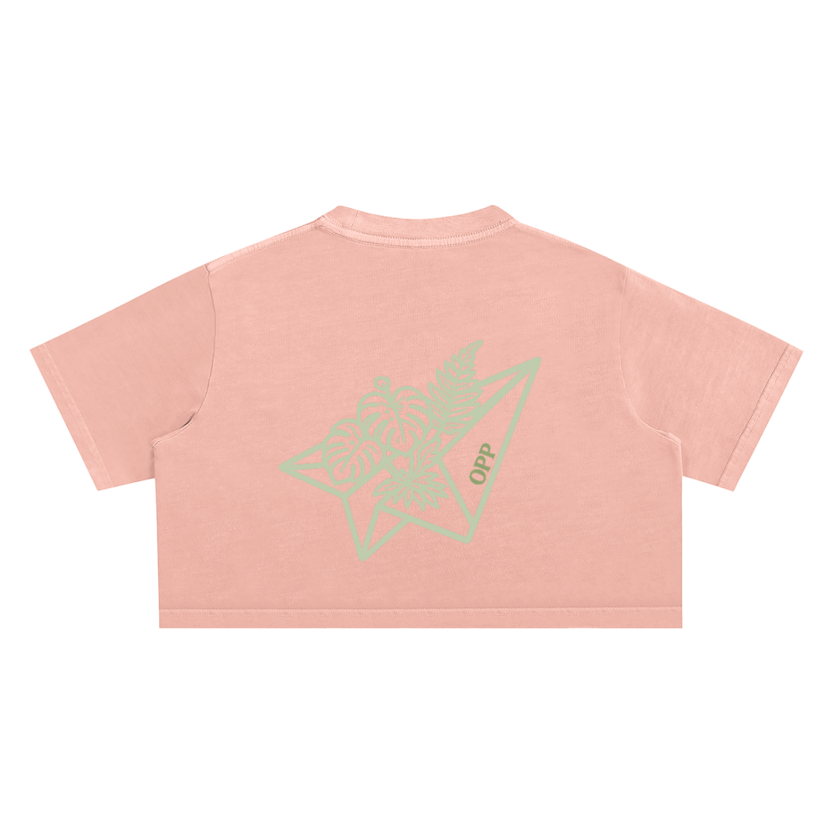 Only Plants Papers | Barcode Women's Crop