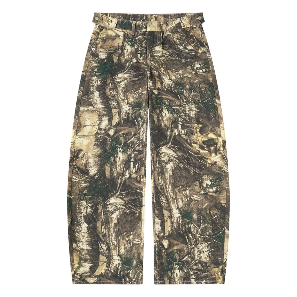 OPP Camo Tree Barrel Leg Pants