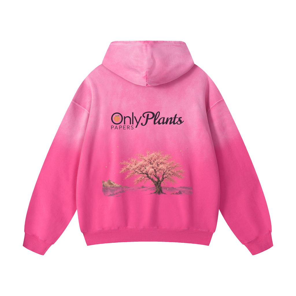 Katakana ONLY PLANTS PAPERS Heavyweight Sunfade Hoodie