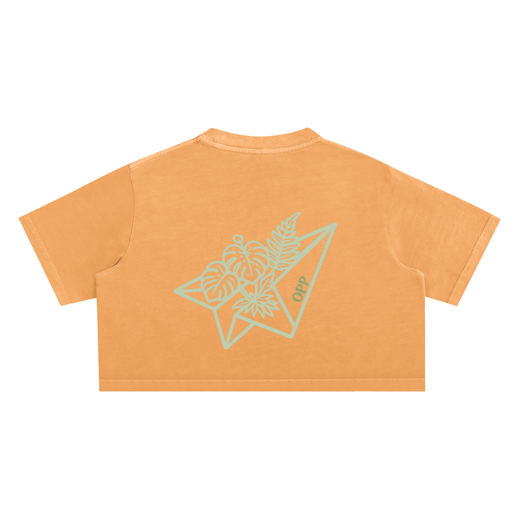 Only Plants Papers | Barcode Women's Crop