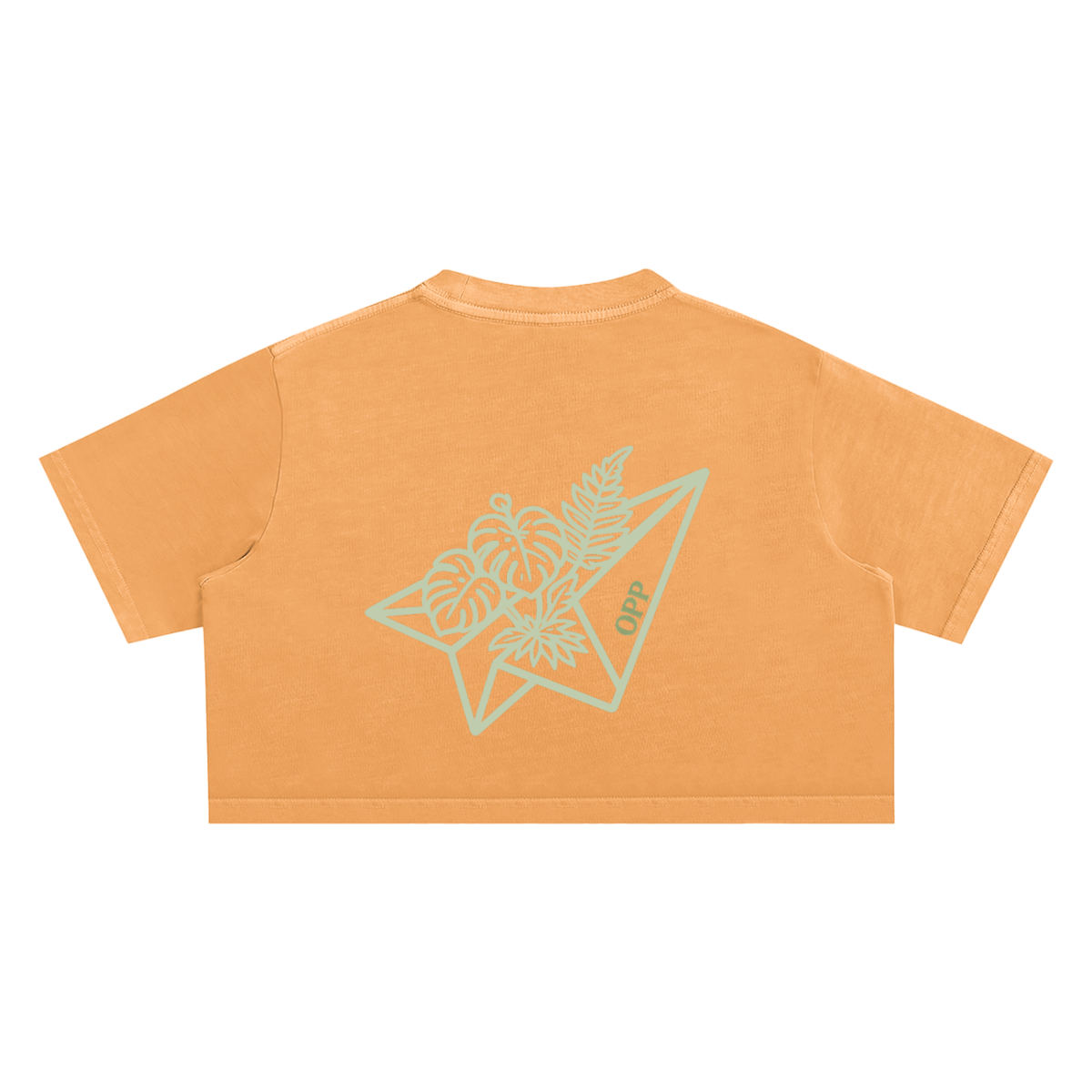 Only Plants Papers | Barcode Women's Crop