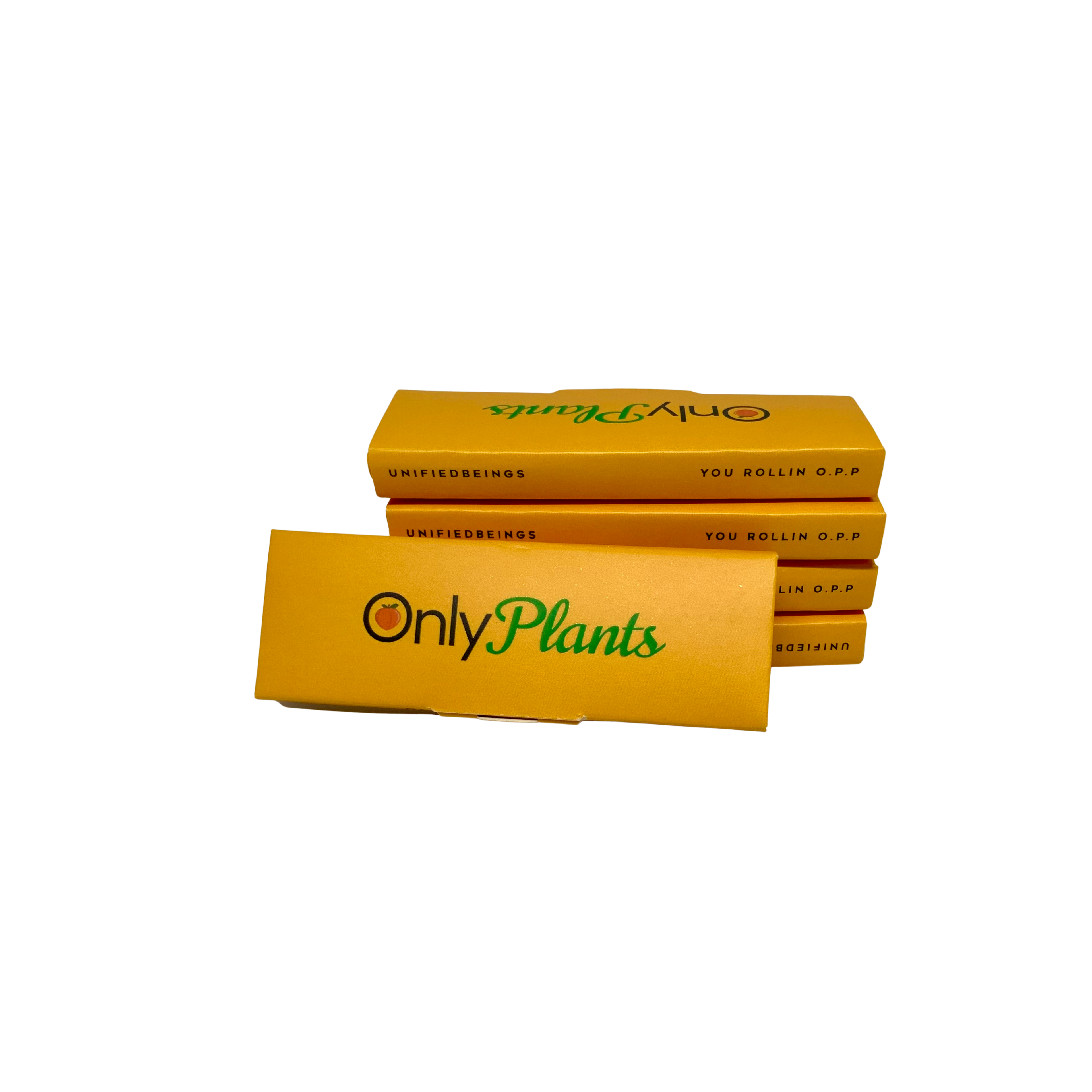 3 Packs with filters "ONLY PLANTS PAPERS" Hemp Rolling Papers 1 1/4 filter combo