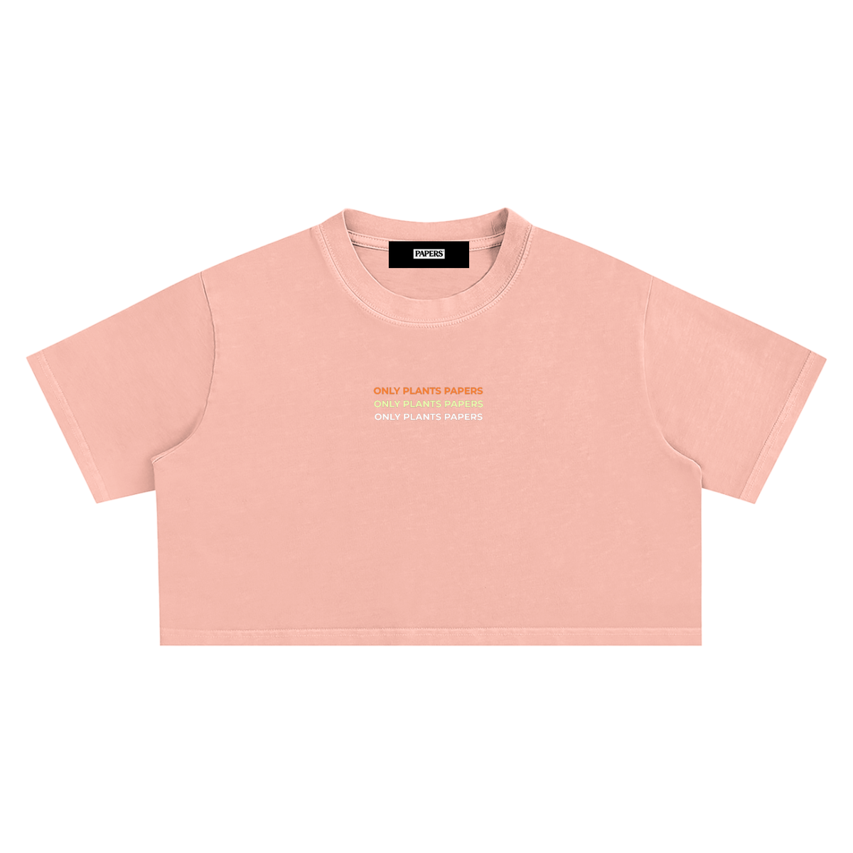 Only Plants Papers | Barcode Women's Crop