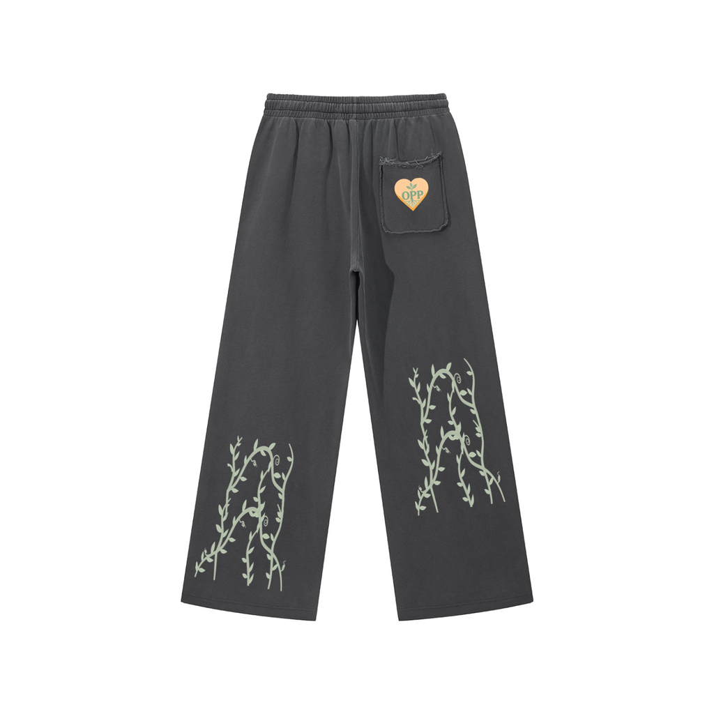 ONLY PLANTS PAPERS Raw Edge Sweatpants