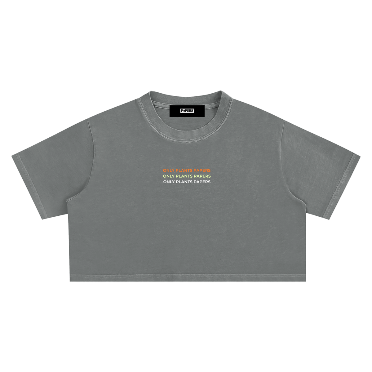 Only Plants Papers | Barcode Women's Crop