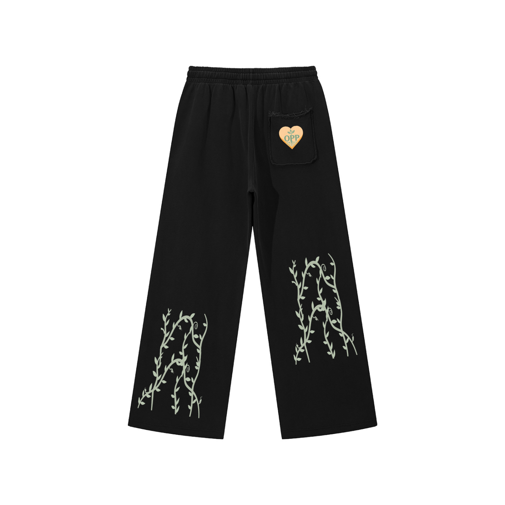 ONLY PLANTS PAPERS Raw Edge Sweatpants